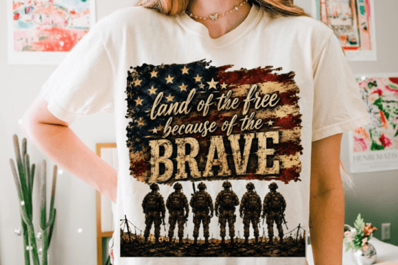 Celebrate with Land of the Free Png: 4th of July Design Assets