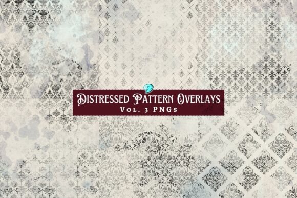 Distressed Pattern Overlays Vol 3: A Texture Toolkit for Authentic Design