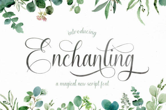 Enchanting Script: A Font That Brings Designs to Life