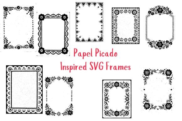 Infuse Playful Preppy Charm with Papel Picado Doodle Frames
