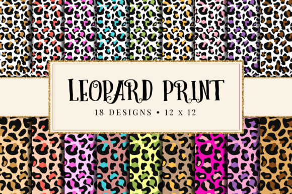 Leopard, Cheetah Print Digital Paper: A Wild Asset for Modern Design