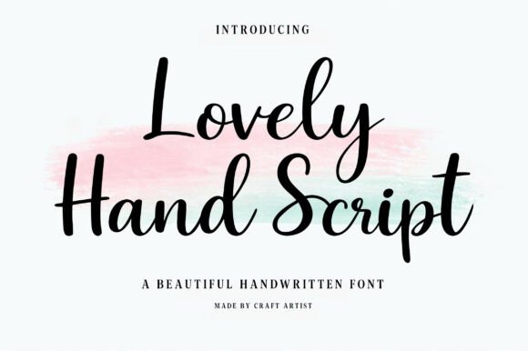 Lovely Hand Script: An Artisan Touch for Modern Design