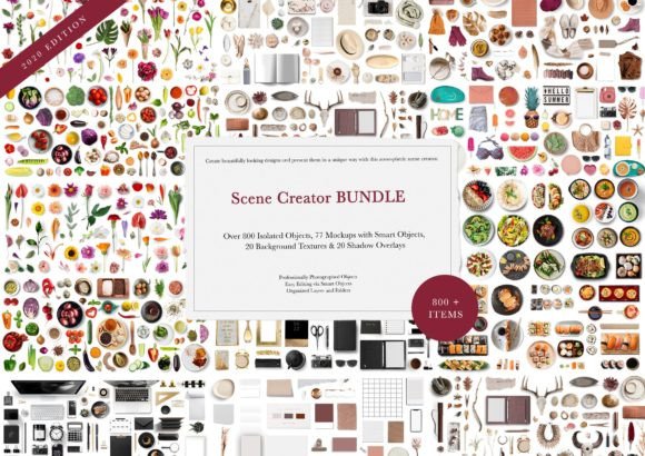 Scene Creator MEGA BUNDLE: Your Toolkit for Custom Mockups