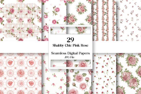 Shabby Chic Pink Rose Digital Paper: A Designer's Guide