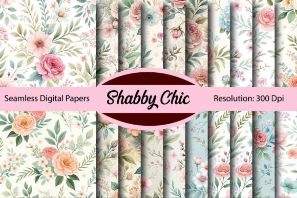 Shabby Chic Seamless Digital Paper: Design Guide