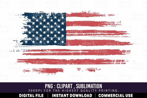 Unlocking Creative Potential with a Grunge American Flag PNG