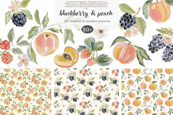 Watercolor Fruit Clipart Set & Patterns: A Designer's Guide